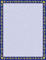 Barker Creek Designer Computer Paper, Reach for The Stars, 8.5” x 11”, Decorative Printer Paper, Stationery