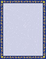 Barker Creek Designer Computer Paper, Reach for The Stars, 8.5” x 11”, Decorative Printer Paper, Stationery