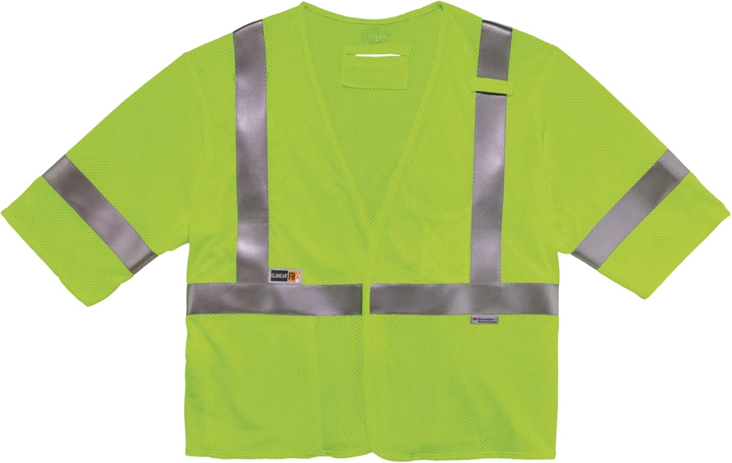 ERGODYNE GloWear 8356FRHL Class 3 Flame-Resistant High-Visibility Safety Vest
