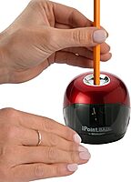 Westcott iPoint Ball Battery Pencil Sharpener Single iPoint Ball