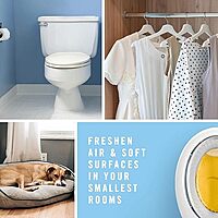 Febreze Small Spaces Air Freshener, Linen & Sky Scent, 1 Count