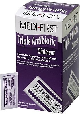 Medique Products 22335 Triple Antibiotic Ointment, .5 Gram, 144 Per Box 144 Packets