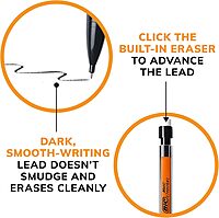 BIC Xtra Mechanical Pencils with Erasers