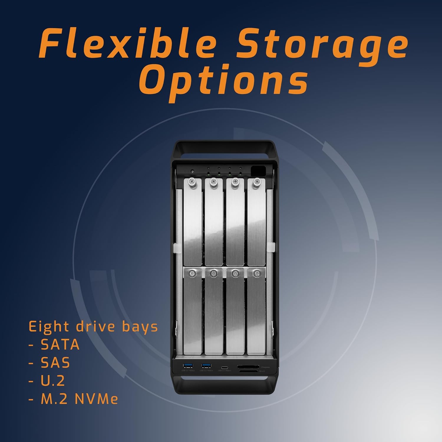 OWC Thunderbay Flex 8 Thunderbolt 3 Storage Enclosure & Docking Station