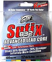 SUFIX 832 Advanced Lead Core - 10-Color Metered