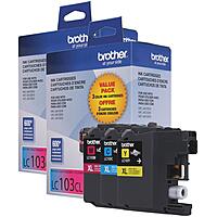 Brother Innobella LC1033PKS Original Ink Cartridge - Inkjet - High Yield - 600 Pages Cyan, 600 Pages Magenta, 600 Pages Yellow - Cyan, Magenta, Yellow