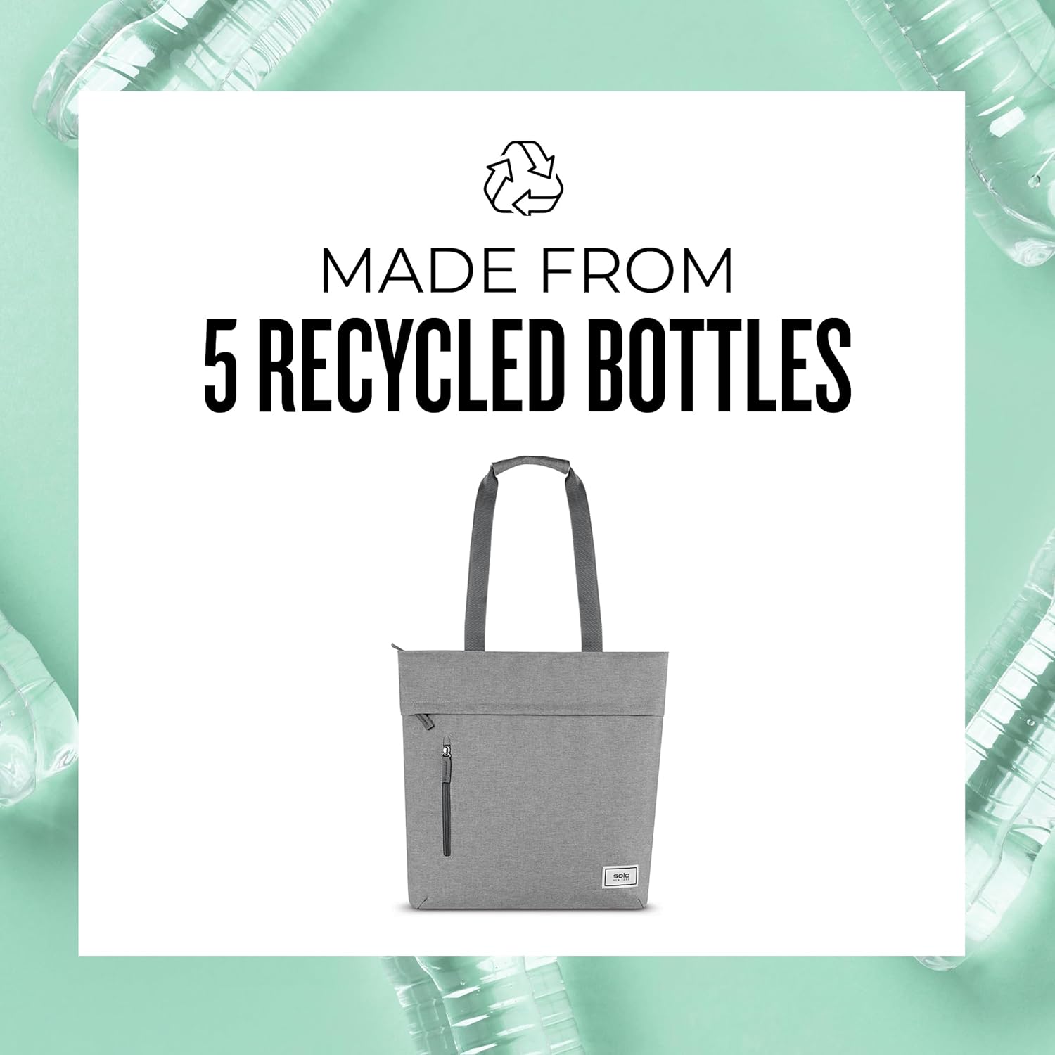 Solo New York Tote Bag for Women - Professional Handbag for Work & Travel, Laptop Purse with Padded Compartment