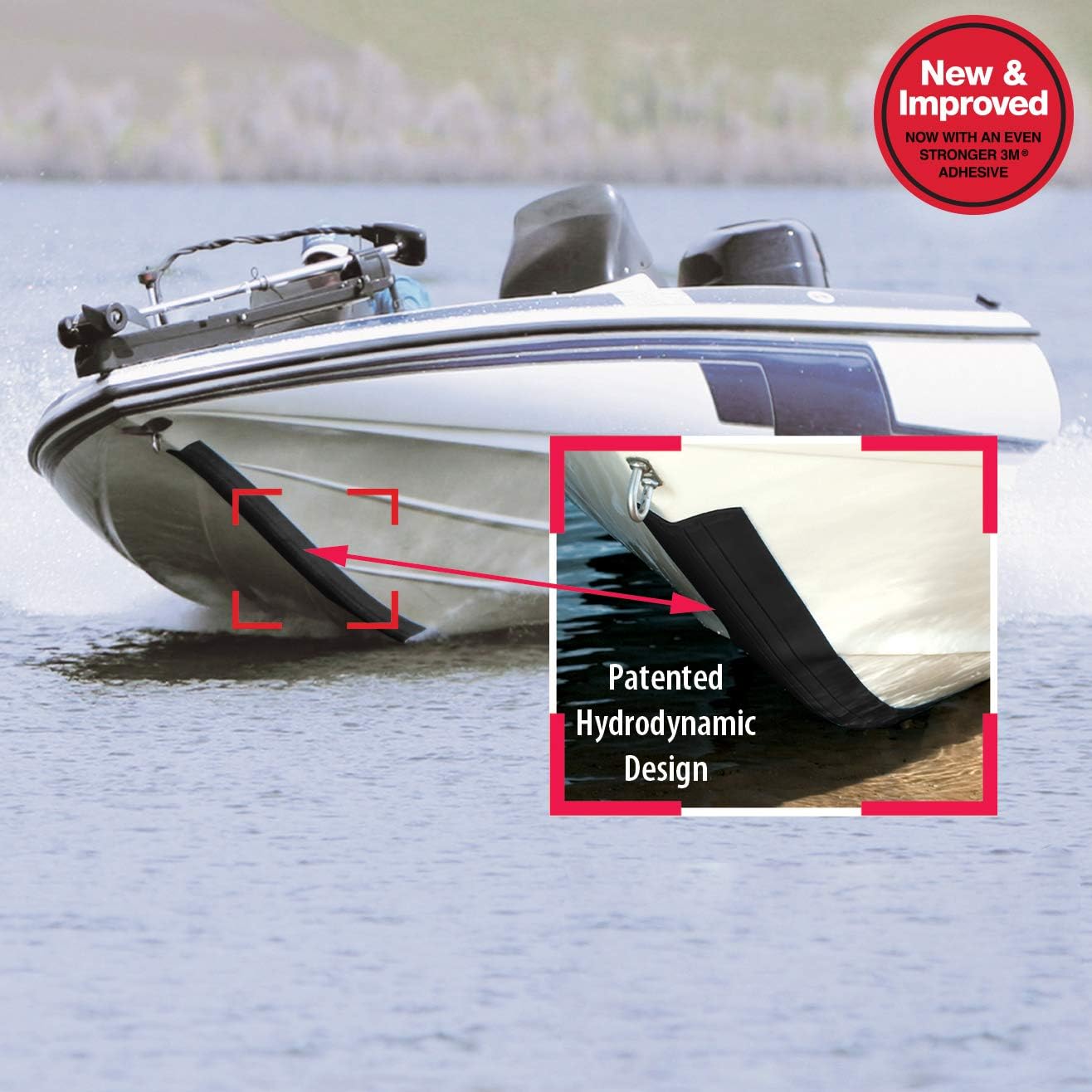 Megaware KeelGuard - 8' - Black