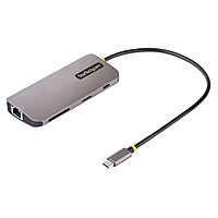 STARTECH.COM USB-C Multiport Adapter and Dock with 4K HDMI, Gigabit Ethernet, SD and USB 3.0