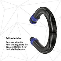 3M PAPR, Versaflo Length Adjusting Breathing Tube BT-30, For Powered Air Purifying Respirator