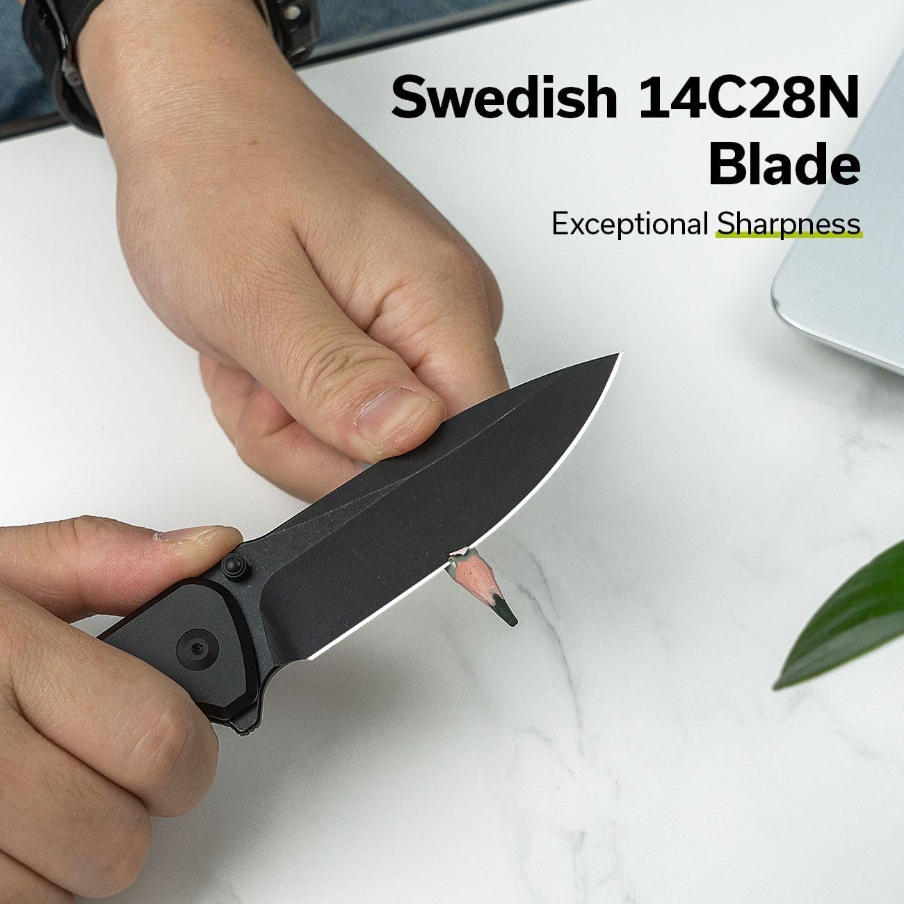 CIVIVI Hyperpulse Pocket Folding Knife, Aluminum Handle