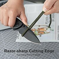 CIVIVI Sentinel Strike II Folding Pocket Knife, 3.7" Nitro-V Blade