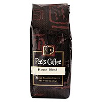 Peet's Coffee & Tea 501619 Bulk Coffee, House Blend, Ground, 1 lb Bag