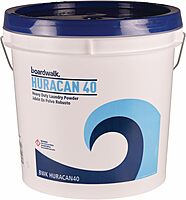 Boardwalk BWKHURACAN40 Low Suds Industrial Powder Laundry Detergent, Fresh Lemon Scent, 40lb Pail 640 Ounce (Pack of 1)