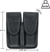 Bianchi Model 8002 Double Magazine Pouch - Size 2