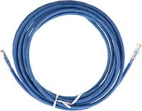 Panduit UTPSP15BUY Category-6 8-Conductor Strain Relief Clear Boot Patch Cord, 15-Feet, Blue