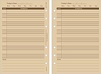 RITE IN THE RAIN Weatherproof Daily Calendar Set