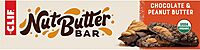 Clif Bar - Nut Butter Bar - Organic Snack Bars - Chocolate Peanut Butter - Organic - Plant Protein