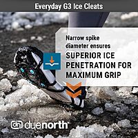Due North Everyday G3 Ice and Snow Traction Aid Large/Extra Large Spike