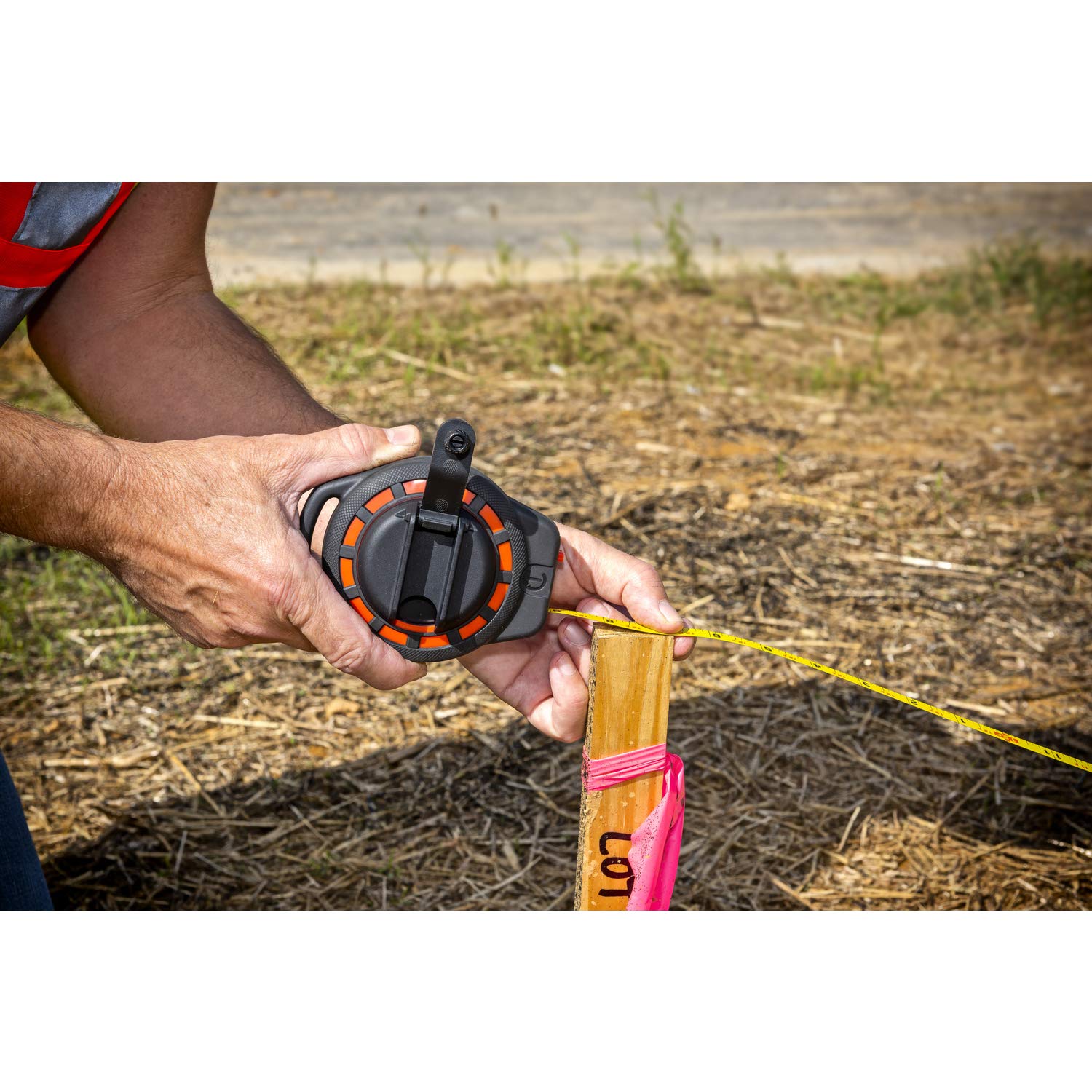 Crescent Lufkin 3/8" x 50' Steel Construction Long Tape - ST50-07 (Pack of 4) 15.2 m (Pack of 4)