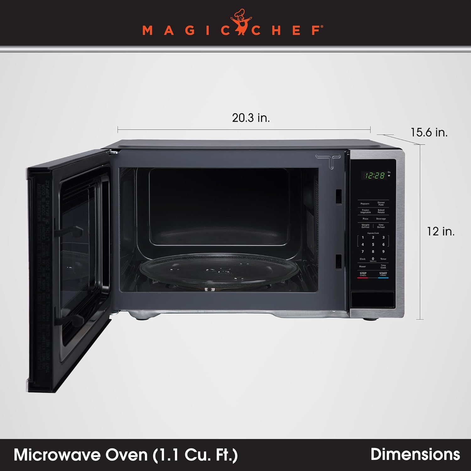 Magic Chef Countertop Microwave Oven