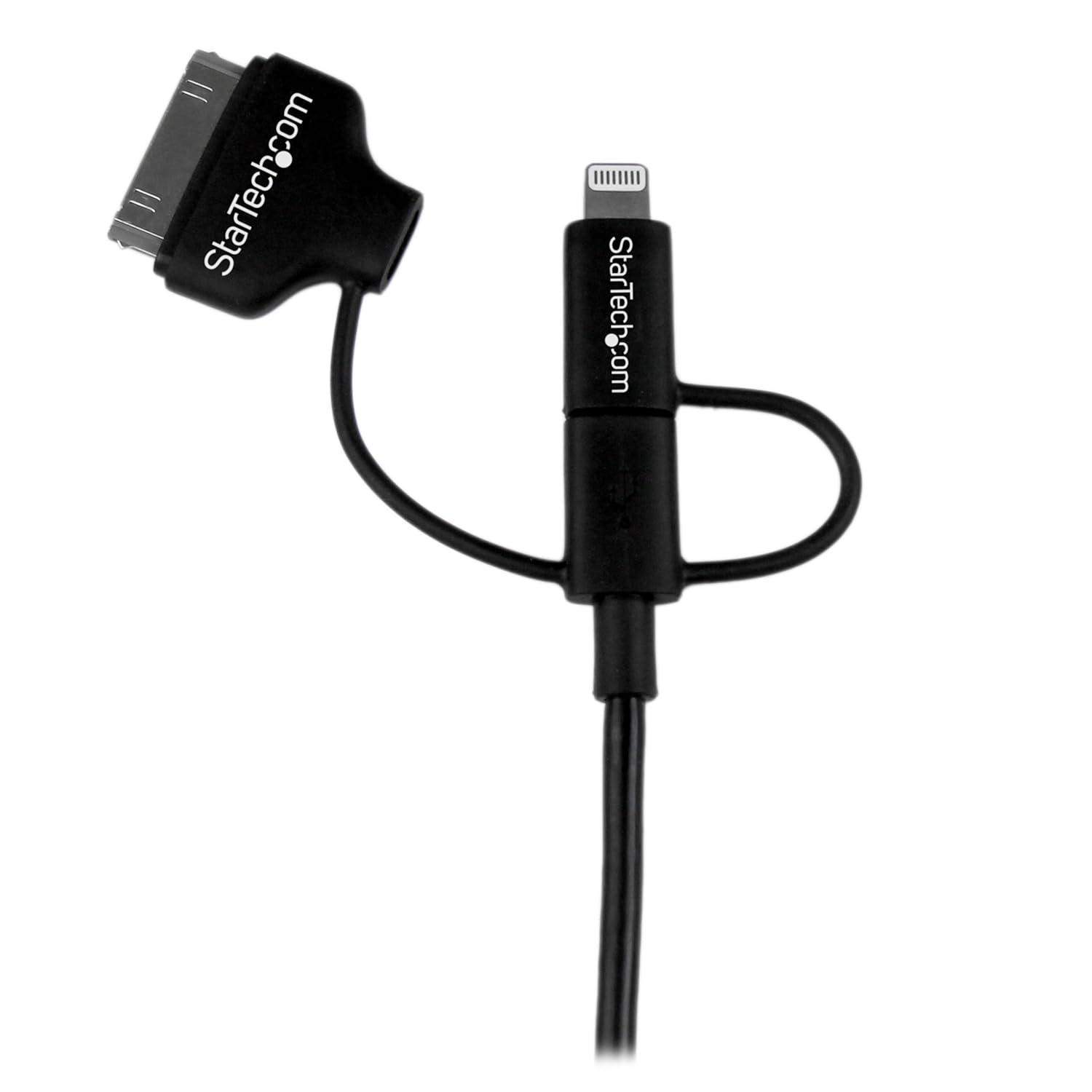 StarTech.com 3-in-1 Braided USB 2.0 Charging & Sync Cable (1m)