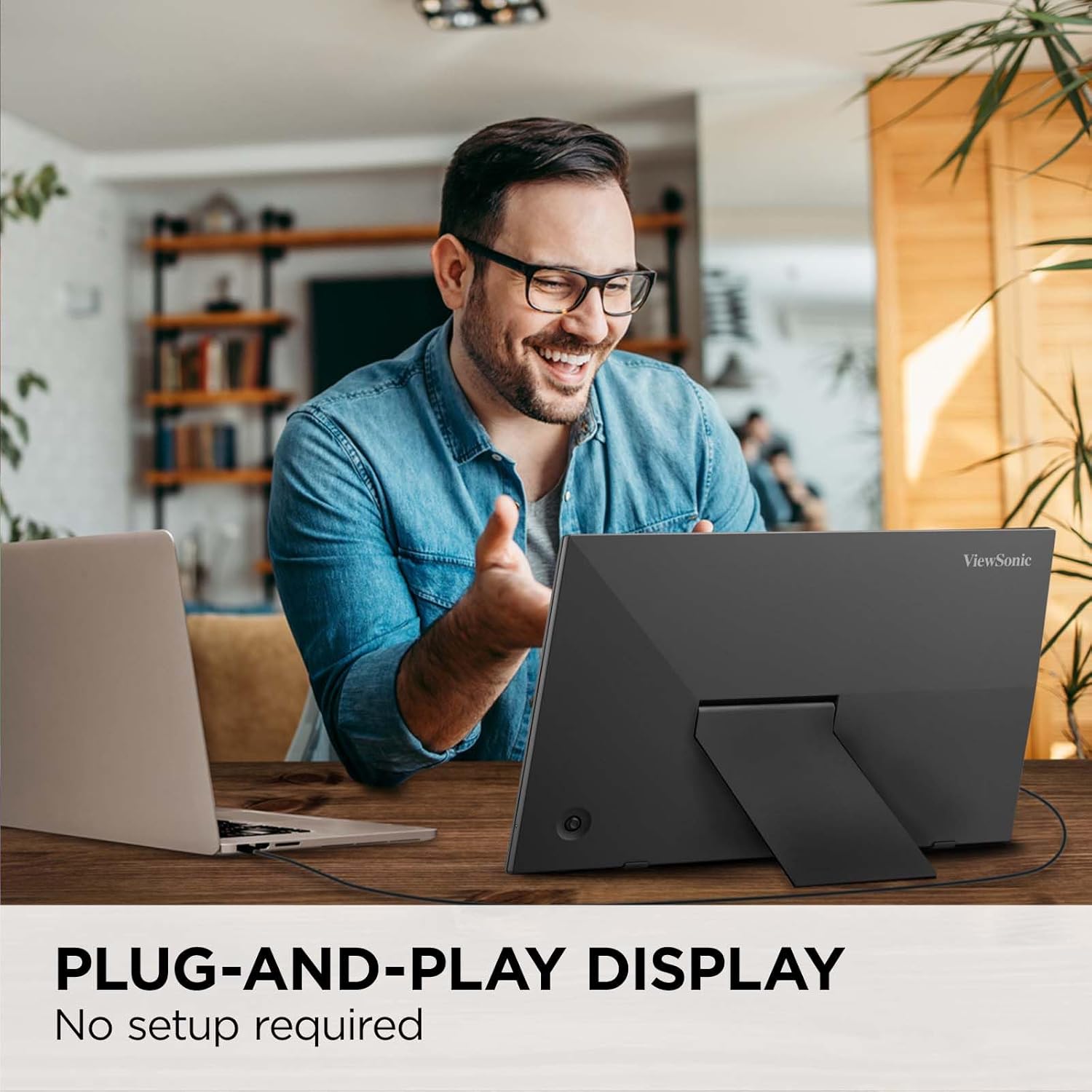 VIEWSONIC 15.6 Inch 1080p FHD Portable IPS Monitor