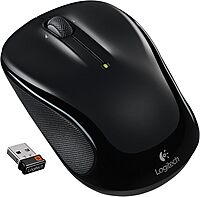 Logitech M325s Wireless Mouse, Black