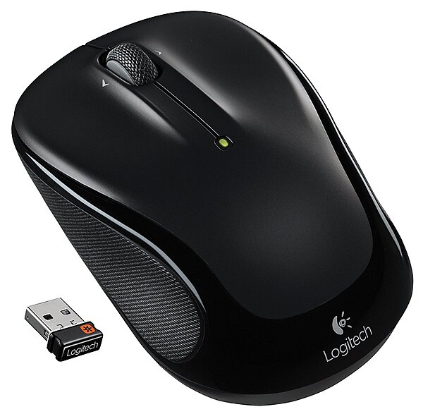 Logitech M325s Wireless Mouse, Black