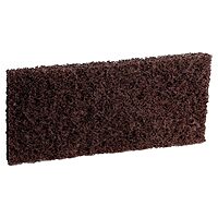 3M Doodlebug Brown Scrub 'N Strip Pad 8541, 4.625 in x 10 in (20 count)
