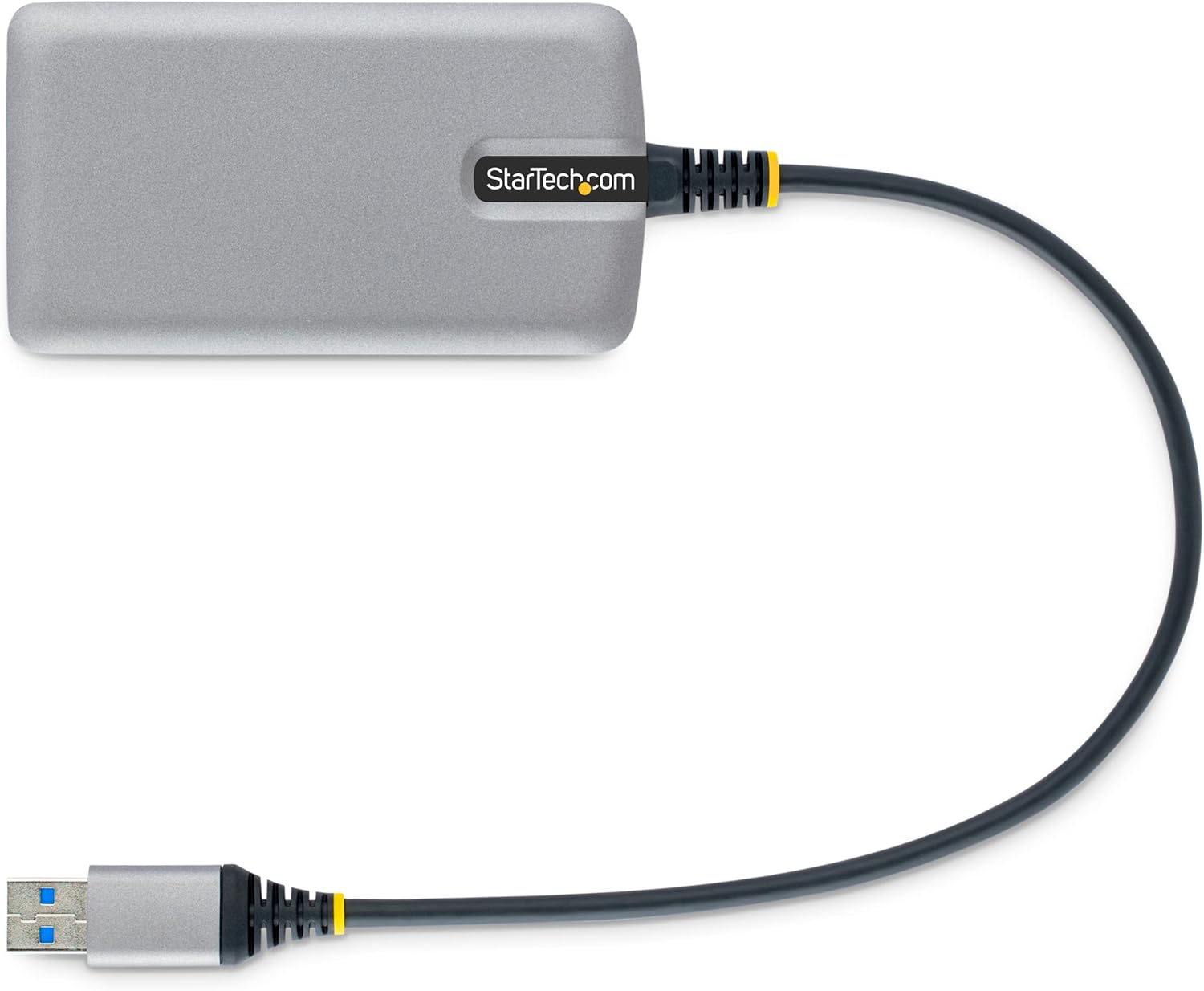 StarTech.com 4-Port USB Hub - USB 3.0 5Gbps, Bus Powered, USB-A to 4X USB-A Hub withOptional Auxiliary Power Input