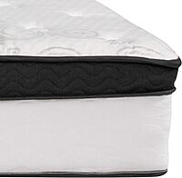 FLASH FURNITURE Capri Comfortable Sleep 12" Hybrid Pocket Spring and Foam Mattress in a Box