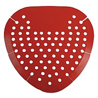 Boardwalk DSP012I072M202143000 Cherry Fragrance Urinal Screen - Red (1 Dozen) Standard