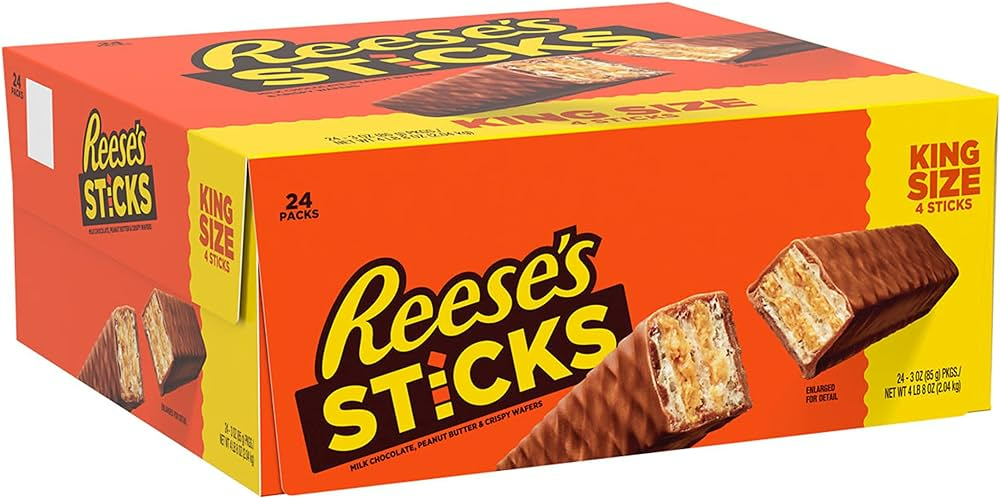 REESE King Size Sticks 85g [24ct]