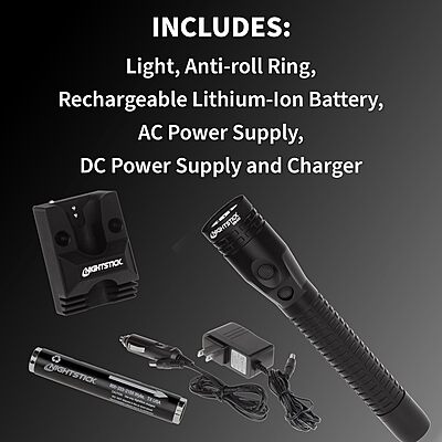 Nightstick Xtreme Lumens Multi-Function Rechargeable Dual-Light LED Flashlight