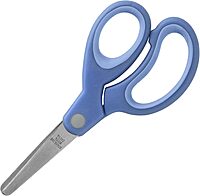 Sparco 5-Inch Kids Blunt End Scissors, Blue (SPR39045)