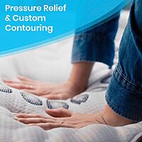 FLASH FURNITURE Capri Comfortable Sleep 12" Hybrid Pocket Spring and Foam Mattress in a Box