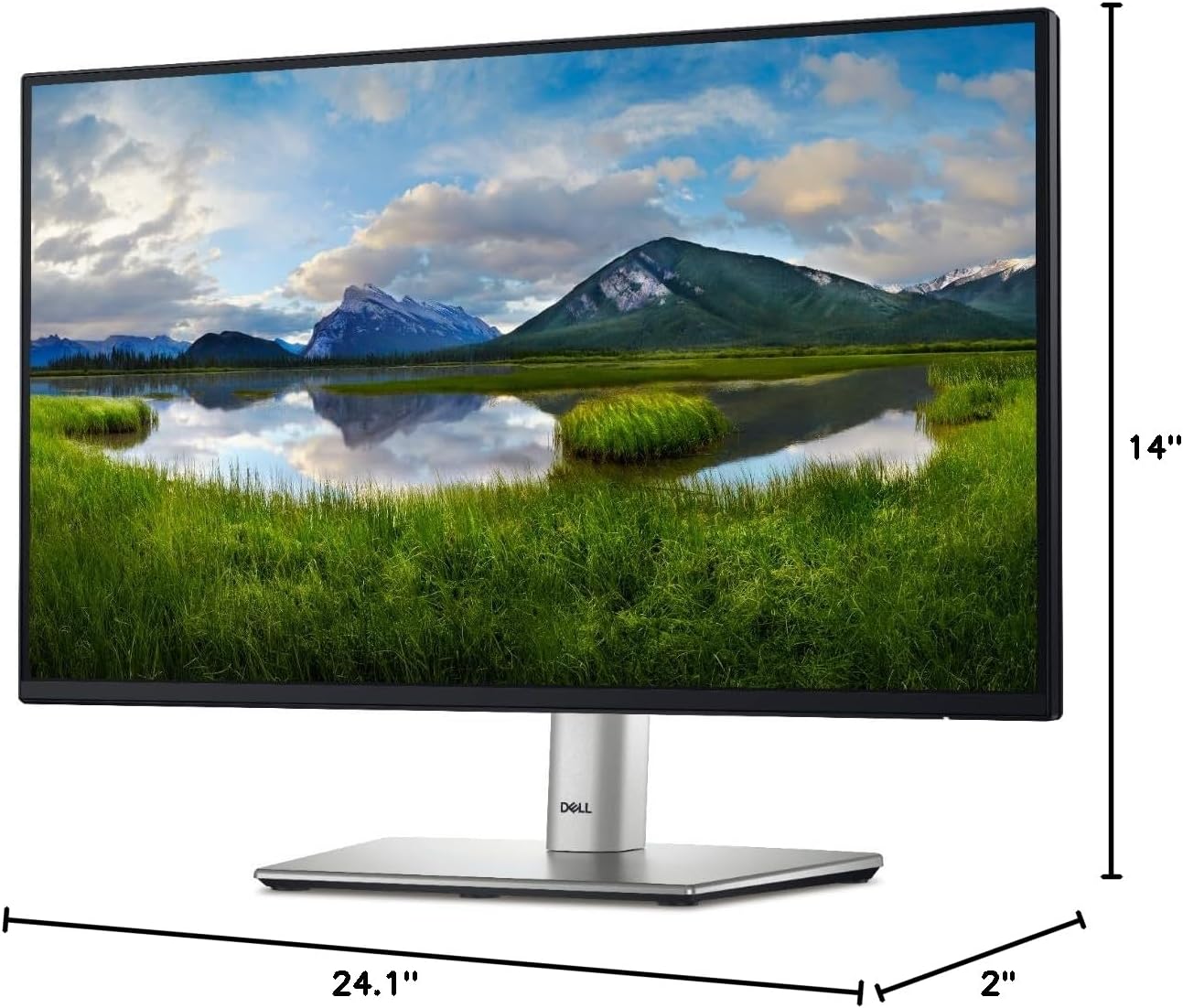 Dell 27 Monitor - P2725H - 27-inch Full HD (1920 × 1080) 100Hz Display, IPS Panel, 99% sRGB, 1500:1 Contrast Ratio