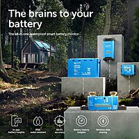 Victron Energy SmartShunt IP65 Bluetooth Battery Monitor 6.5V-70V