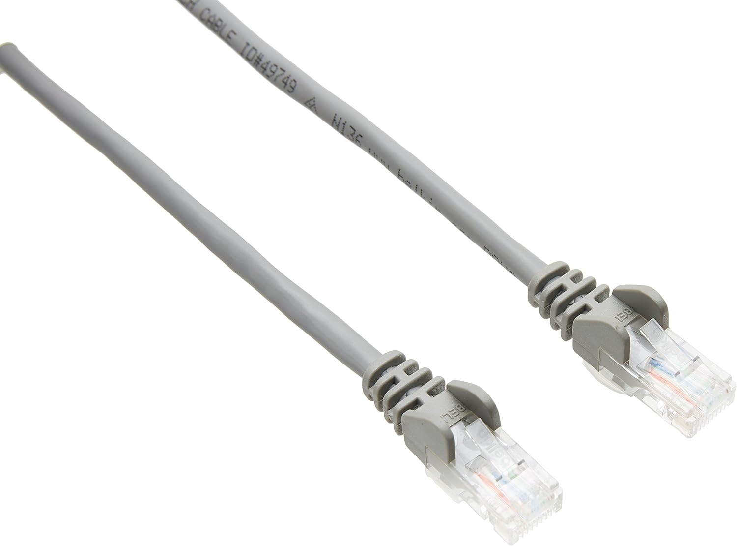 Belkin 15ft CAT5e Patch Cable RJ-45 Male to Male - Gray