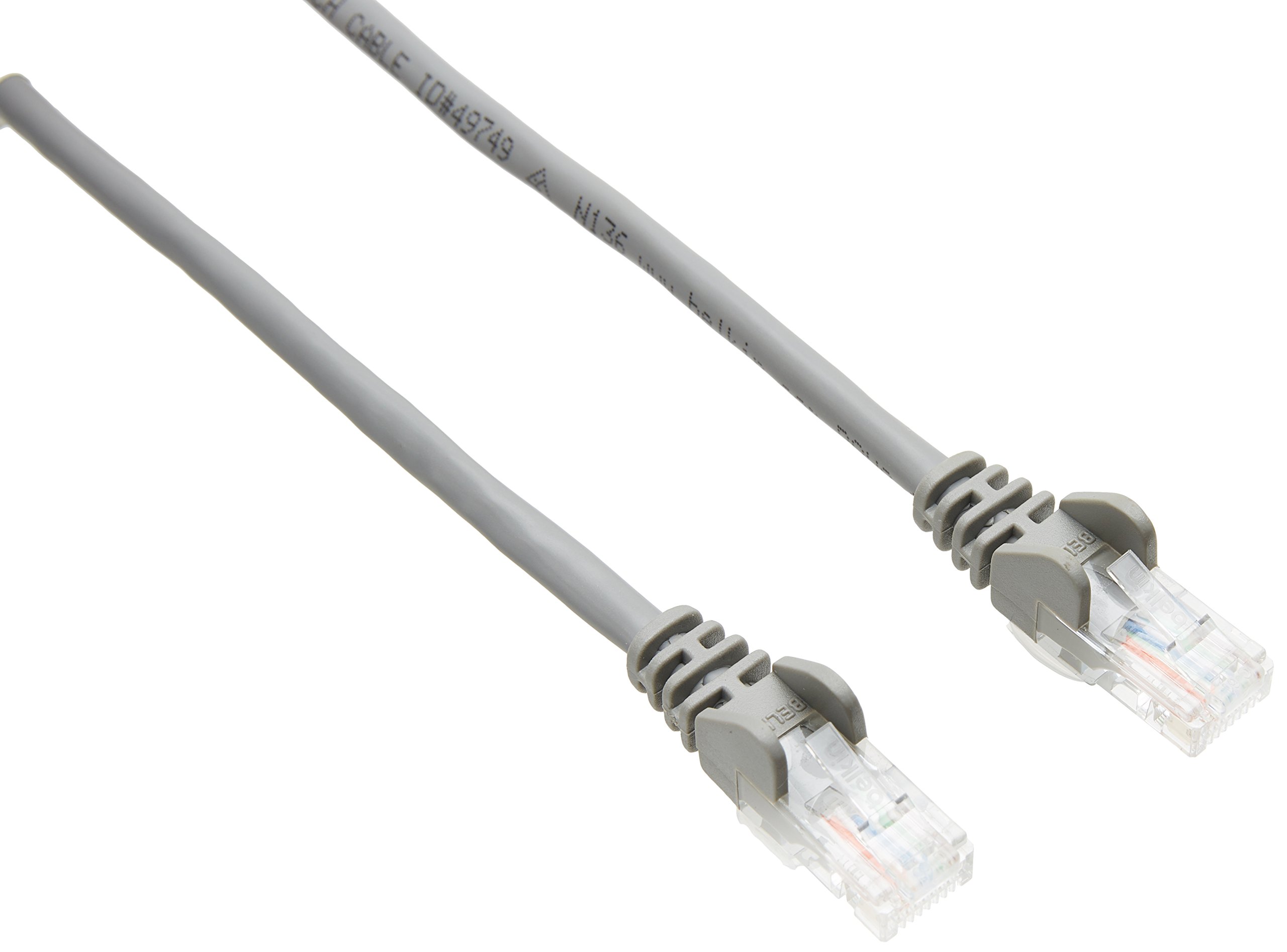 Belkin 15ft CAT5e Patch Cable RJ-45 Male to Male - Gray