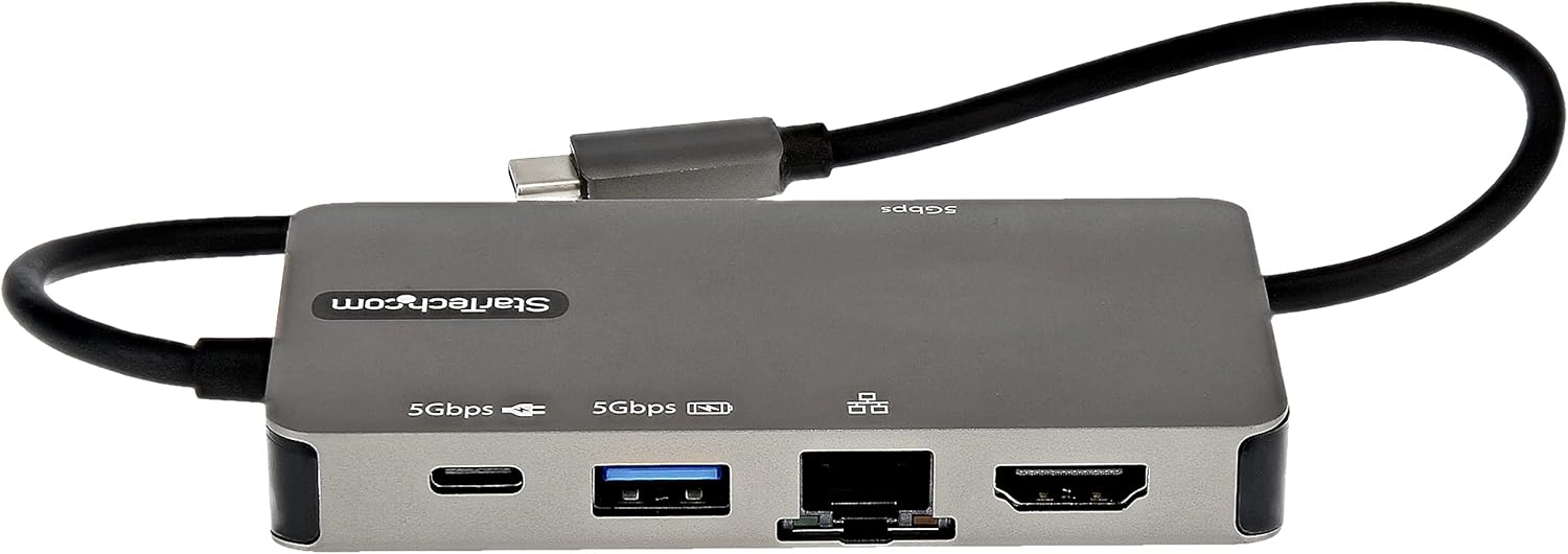 StarTech.com USB-C Multiport Adapter - USB-C to 4K 30Hz HDMI or 1080p VGA