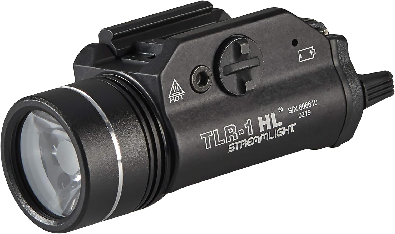 Streamlight 69260 TLR-1 HL 1000-Lumen 20000 Candela Rail-Mounted Tactical Weapon Light with Specific Compatibility Rail