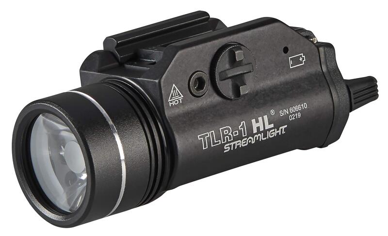 Streamlight 69260 TLR-1 HL 1000-Lumen 20000 Candela Rail-Mounted Tactical Weapon Light with Specific Compatibility Rail