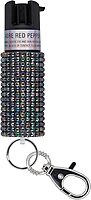 SABRE Jeweled Pepper Spray with Snap Clip, Maximum Strength