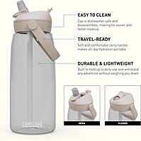 CamelBak Thrive Flip Straw Tritan Renew Water Bottle
