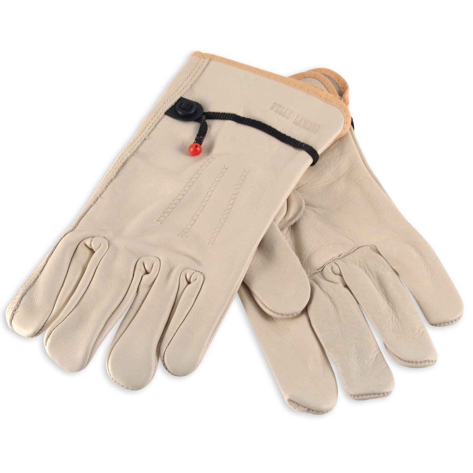 X-Large Tan Premium Quality Cowhide Unlined Gunn Cut Drivers Gloves With Straight Thumb And Bound Hem