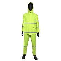 PIP West Chester 4031 Hi-Vis 3-Piece Rain Suit, Polyester