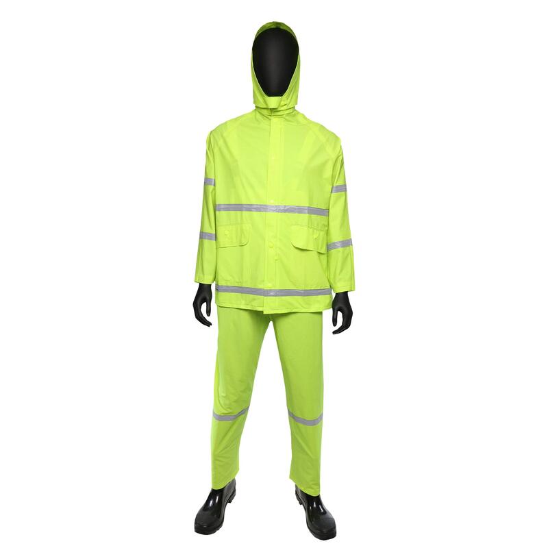 PIP West Chester 4031 Hi-Vis 3-Piece Rain Suit, Polyester