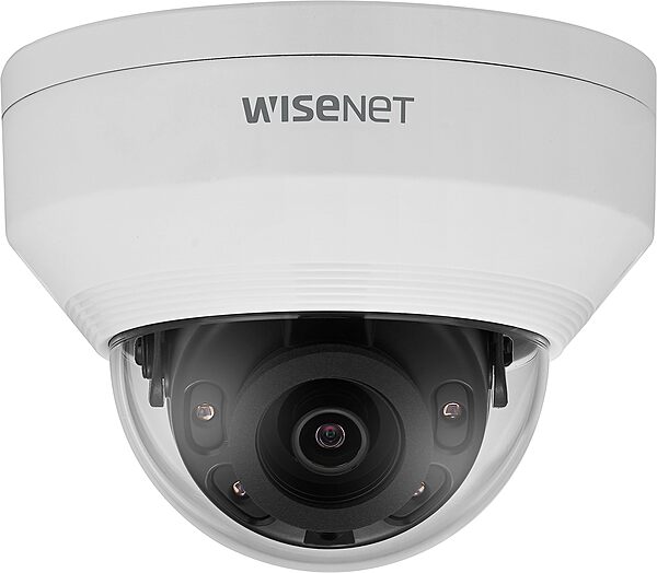 Wisenet ANV-L7012R 4 Megapixel Network Camera - Color - Dome - 65.62 ft Infrared Night Vision - H.264, H.265, MJPEG, H.265M